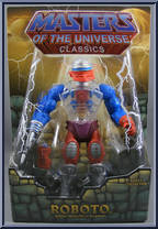 Roboto from Masters of the Universe - Classics - Basic Series manufactured by Mattel [Front]