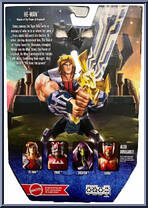 He-Man from Masters of the Universe - Masterverse - CGI Cartoon manufactured by Mattel [Back]