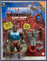 Clamp Champ from Masters of the Universe - Origins - Deluxe manufactured by Mattel [Front]