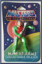 Man-At-Arms from Masters of the Universe - Collectable Erasers manufactured by Panosh Place [Front]