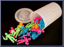 Trash Can (Assorted Colors) Action Figure