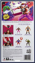 Bret "The Hitman" Hart from Masters of the WWE Universe - Wave 7 manufactured by Mattel [Back]