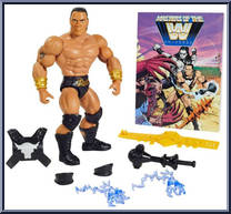 Rock from Masters of the WWE Universe - Wave 3 manufactured by Mattel [Loose]