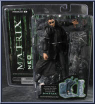 Neo from Matrix - Series 1 manufactured by McFarlane [Front]