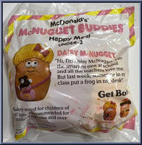 Daisy McNugget from McDonald's - McNugget Buddies manufactured by Hasbro [Front]