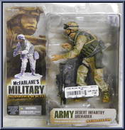 Army Desert Infantry Grenadier Action Figure
