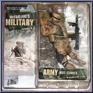 Army M60 Gunner from McFarlane's Military - Series 3 manufactured by McFarlane [Front]