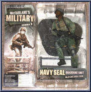 Navy Seal Boarding Unit from McFarlane's Military - Series 3 manufactured by McFarlane [Front]