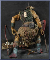 Atilla the Hun from McFarlane's Monsters - Series 3 - Six Faces of Madness manufactured by McFarlane [Loose]