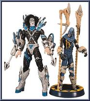 Ace Frehley (with Stiltman) from McFarlane's Music - KISS - Series 2 - Psycho Circus manufactured by McFarlane [Loose]
