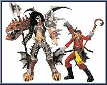 Gene Simmons (with Ring Master) from McFarlane's Music - KISS - Series 2 - Psycho Circus manufactured by McFarlane [Loose]