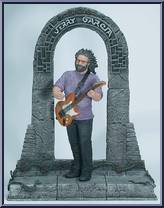 Jerry Garcia from McFarlane's Music - Basic Series manufactured by McFarlane [Loose]