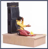 Jimi Hendrix (at Monterey) from McFarlane's Music - Basic Series manufactured by McFarlane [Loose]