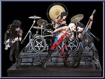 Motley Crue Boxed Set from McFarlane's Music - Motley Crue manufactured by McFarlane [Loose]