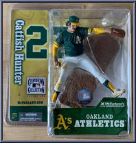 Catfish Hunter (Athletics) from McFarlane's Sports Picks - Cooperstown - Series 2 manufactured by McFarlane [Front]