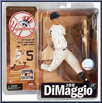 Joe Dimaggio (White Jersey) from McFarlane's Sports Picks - Cooperstown - Series 4 manufactured by McFarlane [Front]