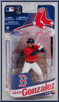 Adrian Gonzalez (Red Jersey) from McFarlane's Sports Picks - MLB - Series 28 manufactured by McFarlane [Front]