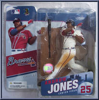 Andruw Jones (White Jersey) from McFarlane's Sports Picks - MLB - Series 15 manufactured by McFarlane [Front]