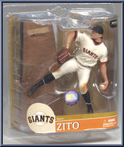 Barry Zito (White Jersey) from McFarlane's Sports Picks - MLB - Series 20 manufactured by McFarlane [Front]
