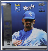 Bobby Witt Jr. (Kansas City Royals) (Platinum) from McFarlane's Sports Picks - MLB - Legacy Series manufactured by McFarlane [Back]