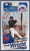 David Wright (Black Jersey) from McFarlane's Sports Picks - MLB - Series 28 manufactured by McFarlane [Front]