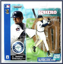 Ichiro (White Jersey) from McFarlane's Sports Picks - MLB - Series  1 manufactured by McFarlane [Front]