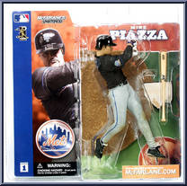 Mike Piazza (Black Jersey) from McFarlane's Sports Picks - MLB - Series  1 manufactured by McFarlane [Front]