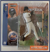 Mike Piazza (White Jersey) from McFarlane's Sports Picks - MLB - Series  1 manufactured by McFarlane [Front]