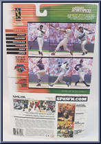Sammy Sosa (Blue Jersey) from McFarlane's Sports Picks - MLB - Big League Challenge - 2000 manufactured by McFarlane [Back]
