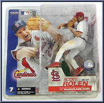 Scott Rolen (White Jersey) from McFarlane's Sports Picks - MLB - Series  7 manufactured by McFarlane [Front]