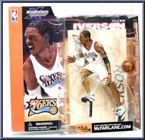 Allen Iverson from McFarlane's Sports Picks - NBA - Series  1 manufactured by McFarlane [Front]