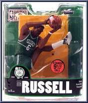 Bill Russell from McFarlane's Sports Picks - NBA - NBA Legends - Series 3 manufactured by McFarlane [Front]