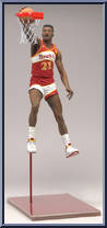 Dominique Wilkins from McFarlane's Sports Picks - NBA - NBA Legends - Series 3 manufactured by McFarlane [Loose]