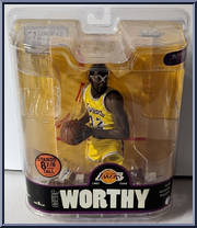 James Worthy from McFarlane's Sports Picks - NBA - NBA Legends - Series 3 manufactured by McFarlane [Front]