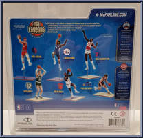 Julius Erving (New York Nets) (Chase) from McFarlane's Sports Picks - NBA - NBA Legends - Series 1 manufactured by McFarlane [Back]