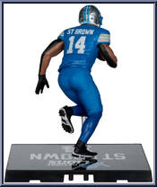 Amon-Ra St. Brown (Detroit Lions) from McFarlane's Sports Picks - NFL - Legacy Series manufactured by McFarlane [Loose]
