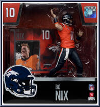 Bo Nix (Denver Broncos) from McFarlane's Sports Picks - NFL - Legacy Series manufactured by McFarlane [Front]
