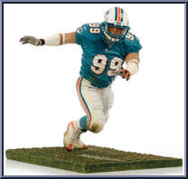 Jason Taylor (Super Bowl XLI) from McFarlane's Sports Picks - NFL - Super Bowl manufactured by McFarlane [Loose]