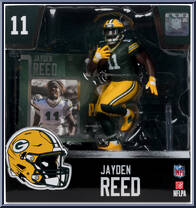 Jayden Reed (Green Bay Packers) from McFarlane's Sports Picks - NFL - Legacy Series manufactured by McFarlane [Front]
