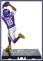Justin Jefferson (Minnesota Vikings) from McFarlane's Sports Picks - NFL - Legacy Series manufactured by McFarlane [Loose]