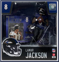 Lamar Jackson (Baltimore Ravens) from McFarlane's Sports Picks - NFL - Legacy Series manufactured by McFarlane [Front]