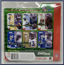 Warren Sapp (White Jersey / Clean) from McFarlane's Sports Picks - NFL - Series  1 manufactured by McFarlane [Back]