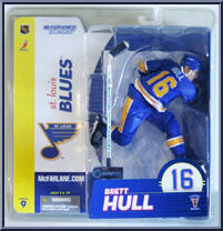Brett Hull (Blues) Action Figure