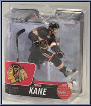 Patrick Kane (Retro Black Uniform) from McFarlane's Sports Picks - NHL - Series 29 manufactured by McFarlane [Front]