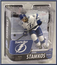 Steven Stamkos (White Uniform) from McFarlane's Sports Picks - NHL - Series 29 manufactured by McFarlane [Front]