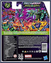 Black Panther from Mech Strike - Monster Hunters manufactured by Hasbro [Back]