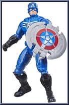 Captain America from Mech Strike - Avengers manufactured by Hasbro [Loose]