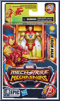 Iron Man from Mech Strike - Mechasaurs manufactured by Hasbro [Front]