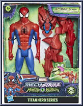 Spider-Man from Mech Strike - Monster Hunters - Titan Hero Series manufactured by Hasbro [Front]
