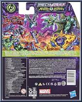 Thor from Mech Strike - Monster Hunters manufactured by Hasbro [Back]